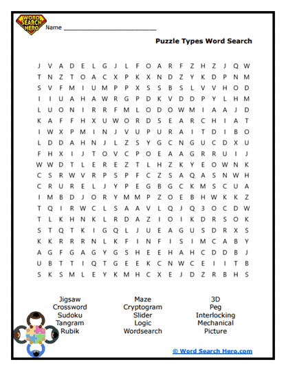 Puzzle Play Word Search