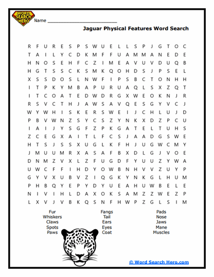 Spotted Strength Word Search