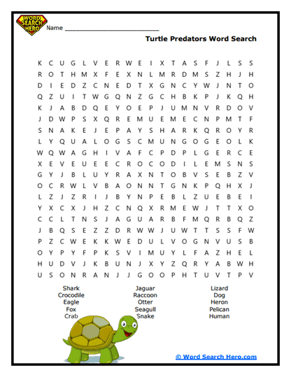 Danger Watch Word Search