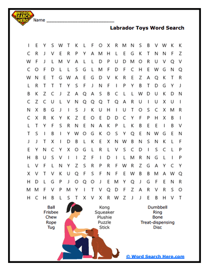 Playtime Picks Word Search