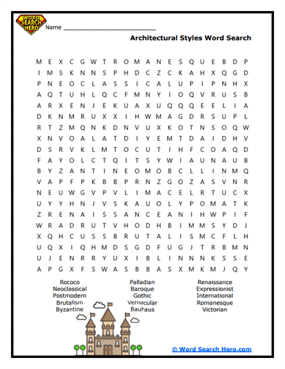 Impossible Vocabulary Word Searches