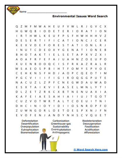 Eco Explorers Word Search