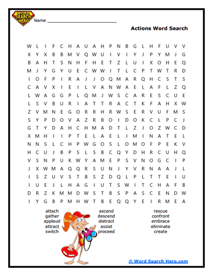 Daily Discoveries Word Search