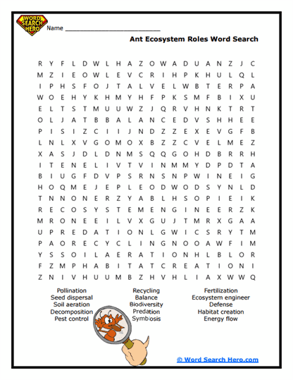 Dirt Digger Helpers Word Search