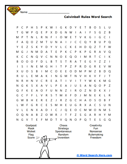 Rule Breakers Word Search