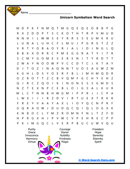 Enchanted Powers Word Search