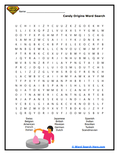 Origin Odyssey Word Search