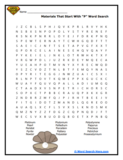 Positively Powerful Traits Word Search