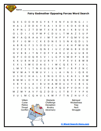 Dark Forces Word Search