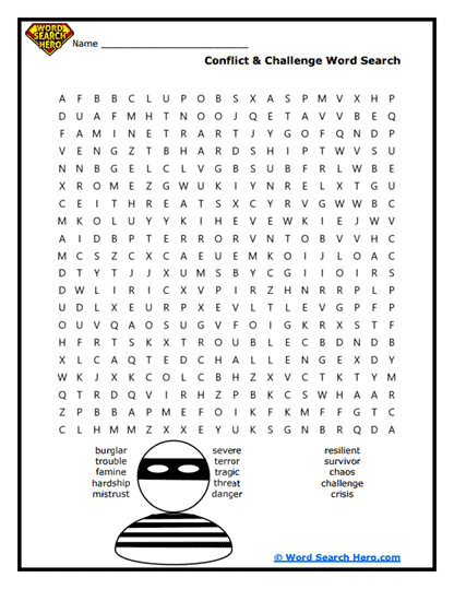 Discovery Zone Word Search