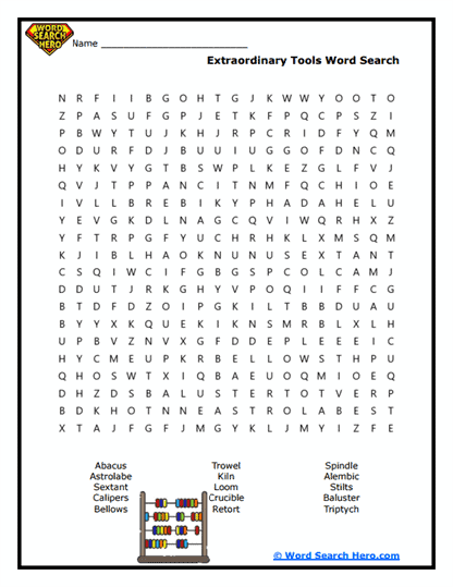 Inventive Tools Word Search