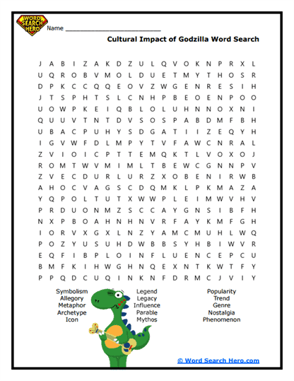 Symbolic Titan Word Search