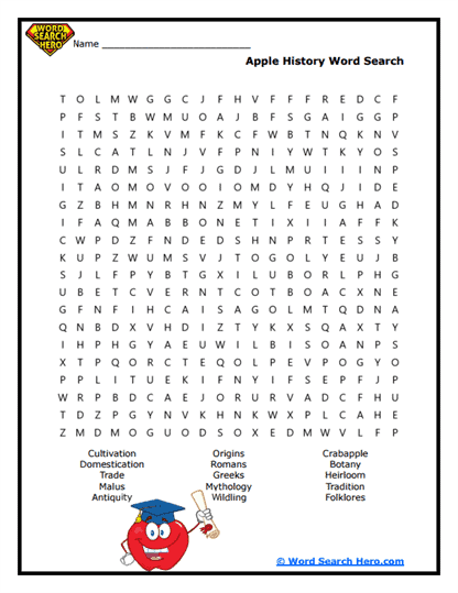 Apple Legacy Word Search