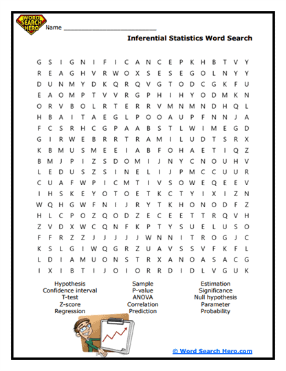 Inference Hunt Word Search