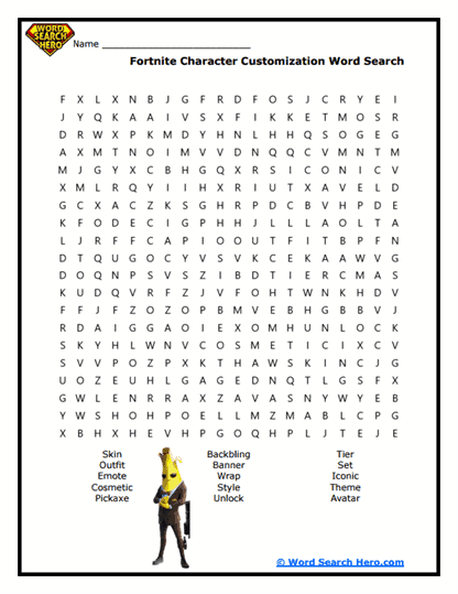 Style Squad Word Search