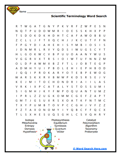 Literary Legends Word Search