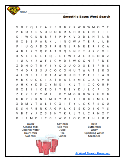 Base Boosters Word Search