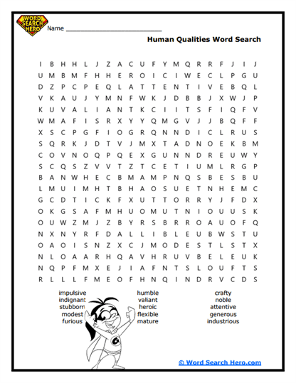 Time Tracker Word Search