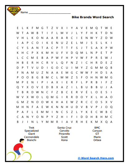 Brand Battle Word Search