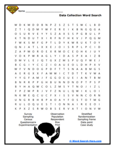 Statistics and Probability Word Searches | Printable Math Puzzles