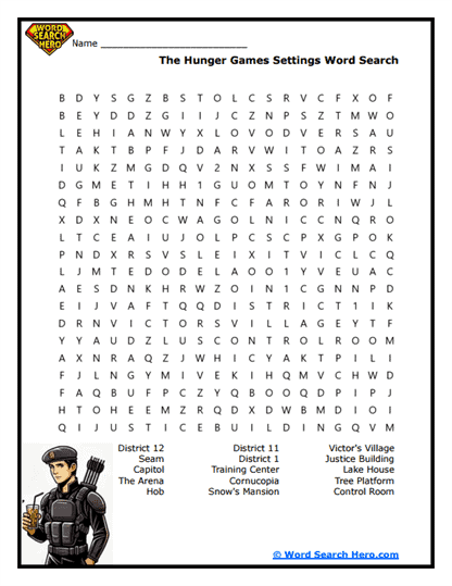 Science Fiction Movies Word Searches
