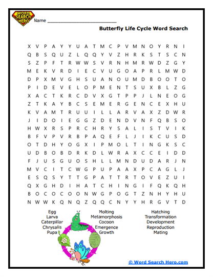 Wing Whisper Life Word Search