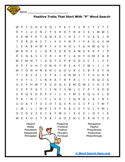 Prized Materials Word Search