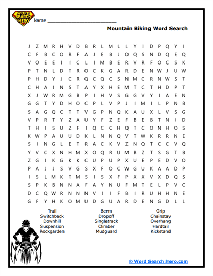 Mountain Madness Word Search