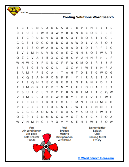 Dog Days Word Searches