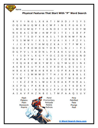 Planetary Puzzlers Word Search