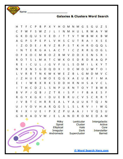 Mission Maze Word Search