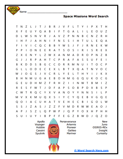 Geology Grid Word Search