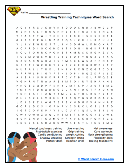 Mat Mastery Word Search