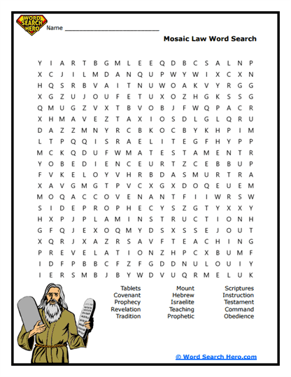 Christian Beliefs Word Searches