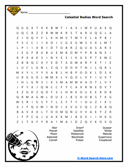 Nova Quest Word Search