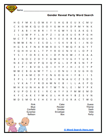 Reveal Fun Word Search