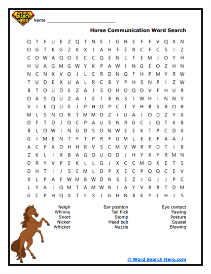 Horn Node Word Search