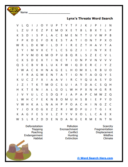 Danger Zone Word Search
