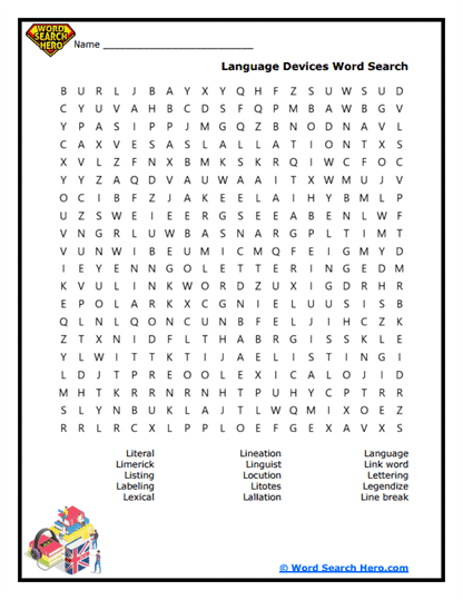 Language Launch Word Search