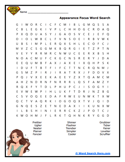 Style Snap Word Search