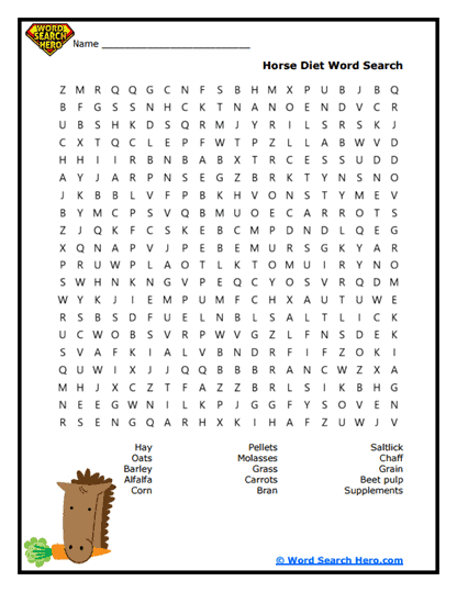 Training Trails Word Search