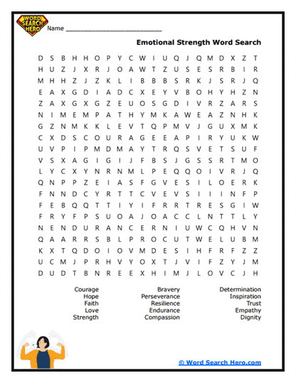 Recognized Months Word Searches