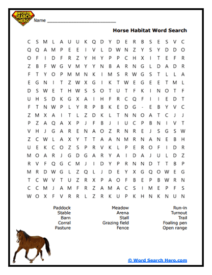 Furry Find Word Search