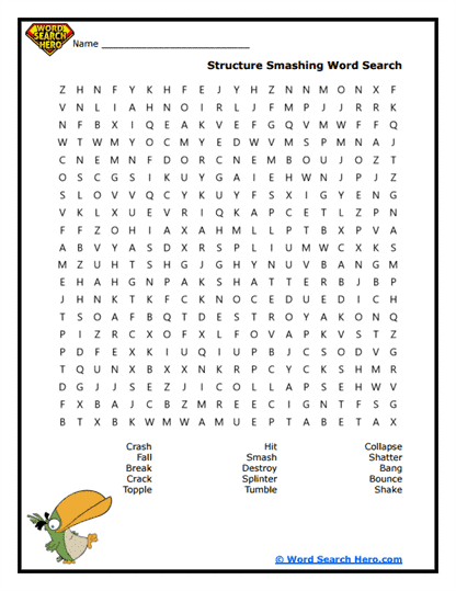 Map Mastery Word Search