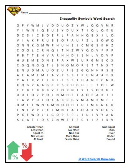 Symbol Sleuth Word Search