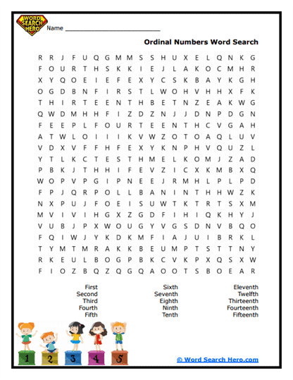 Order Finders Word Search