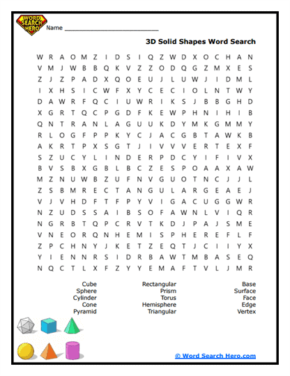 Solid Seekers Word Search