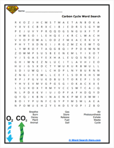 Ecosystems Word Search Printables | Ecology PDFs | Word Search Hero