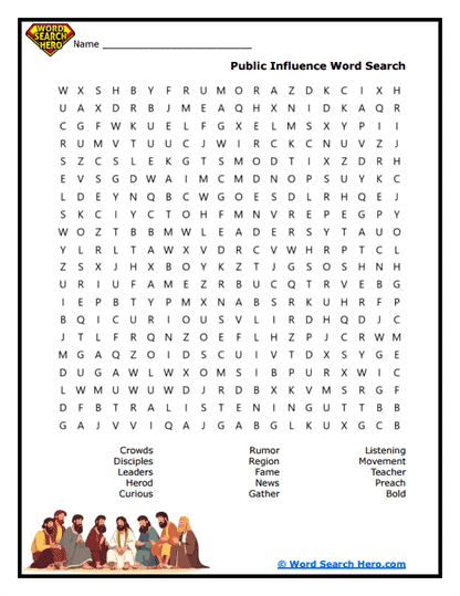 Public Buzz Word Search