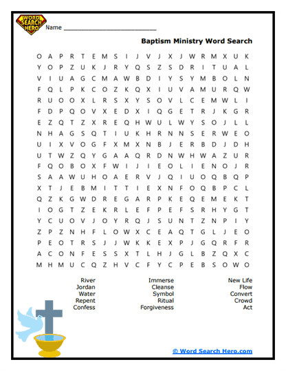 River Rite Word Search